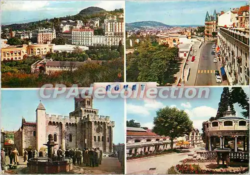 Cartes postales moderne Royat (P de D) Casino et Grands Hotels Bd Bazin Eglise  Et Thermal et source Eugenie