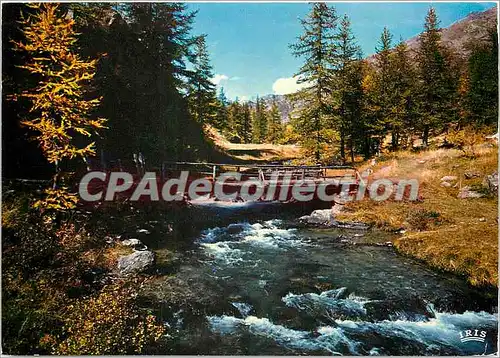 Cartes postales moderne Vallee de Nevache (H A) Le pont de Roche Noire