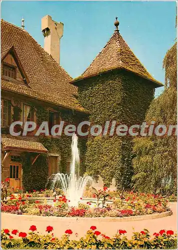 Cartes postales moderne Thonon les Bains (Haute Sav) Le chateau de Sonnaz et sa piece d'eau