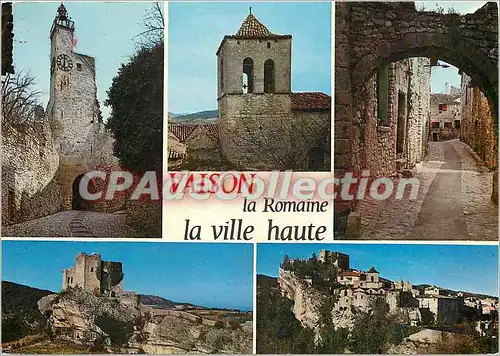 Cartes postales moderne Vaison la Romaine (Vaucluse) La Ville Haute