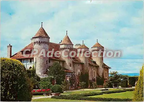 Moderne Karte Thonon les Bains (Haute Sav) Chateau de Ripaille