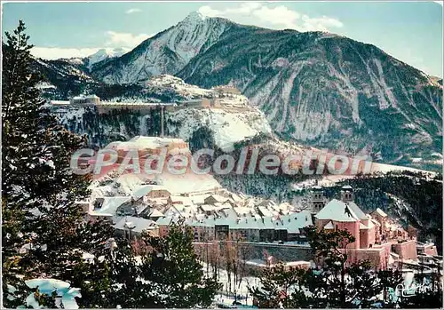 Cartes postales moderne La Plus haute Ville d'Europe Briancon (H A) alt 1325 m la citadelle fortifiee par Vauban et les