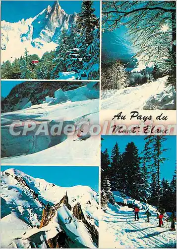 Cartes postales moderne Au pays du Mont Blanc (Haute Sav)