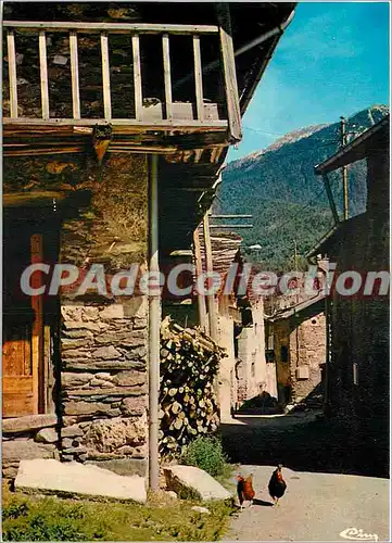 Cartes postales moderne Bramans (Savoie) Vieille rue de Village