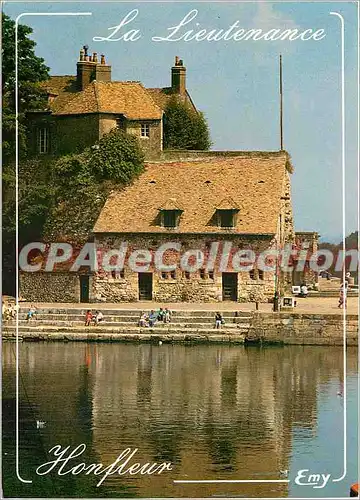 Cartes postales moderne HOnfleur (Calvados) La Lieutenance (XVIe s) vestige de l'ancienne demeure du leutenant du roi