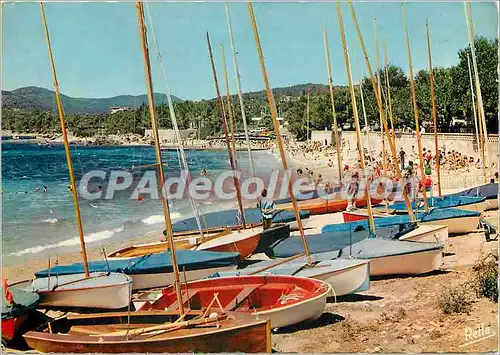 Moderne Karte Les Issambres (Var) San Peire La Plage