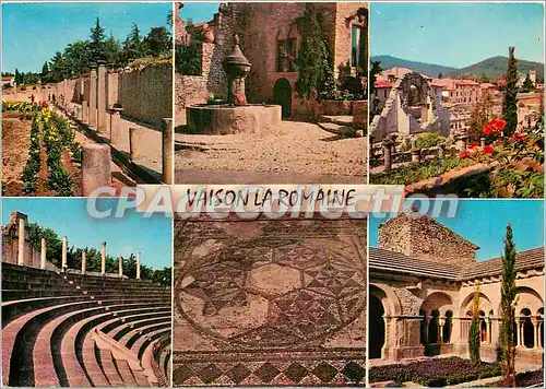 Cartes postales moderne Vaison la Romane (Vaucluse) La Pompei Francaise Colonnes et Chapiteaux