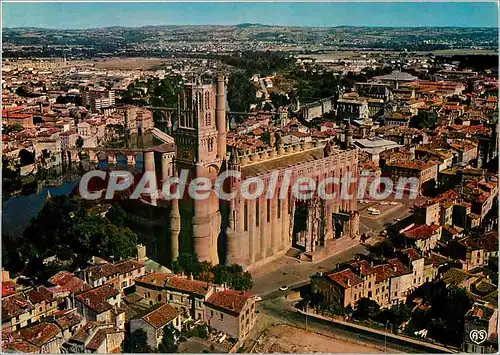 Cartes postales moderne Albi (Tarn) Ville d'art Centre de Tourisme Ville natale du Peintre Henri de Toulouse Lautrec