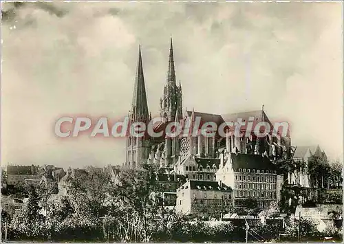 Cartes postales moderne Chartres (Eure et Loir) La Cathedrale