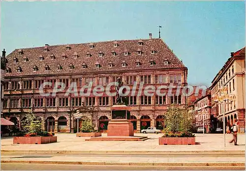 Moderne Karte Strasbourg (Bas Rhin) La PlaceGutenberg