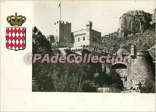 Cartes postales moderne Le Palais de S A S le Prince de Monaco Vue sur les Remparts la Tour de l'Etendard et la Tour de