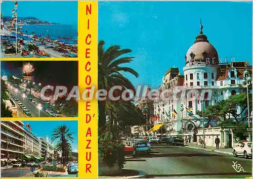 Cartes postales moderne Nice Promenade des Anglais l'hotel Negresco