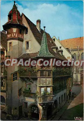 Moderne Karte Colmar Maison Pfister datant de 1537