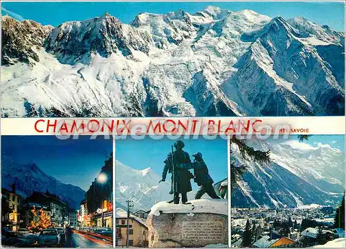 Cartes postales moderne Chamonix Mont Blanc (Hte Sav) alt 1037 ms