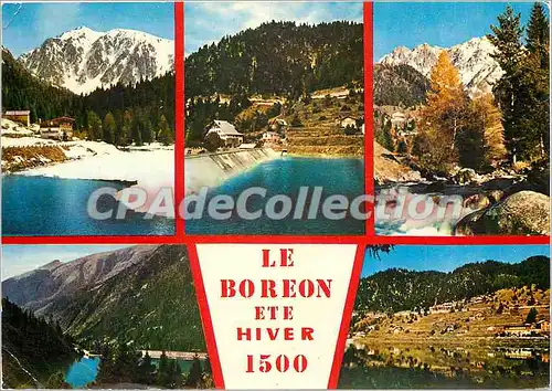 Cartes postales moderne Saint Martin Vesubie la Suisse Nicoise alt 1000 m vue d'ensemble du Boreon alt 1500 m
