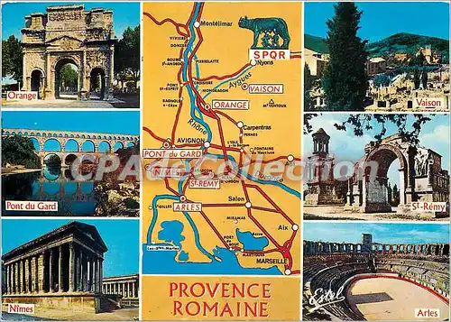 Cartes postales moderne En Provence Romaine des la fin du  second siecle avant notre ere