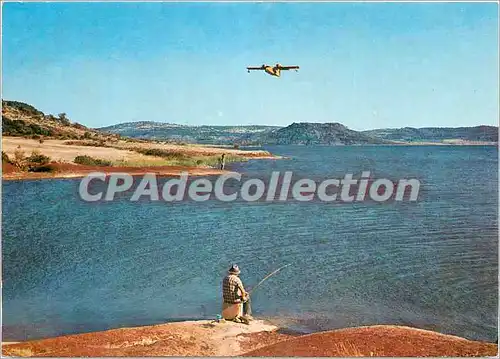 Cartes postales moderne Environs de Clermont L'Herault le Lac du Salagou depart du Canadair