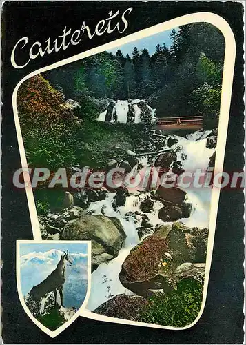 Cartes postales moderne Cauterets Cascade du Lutour