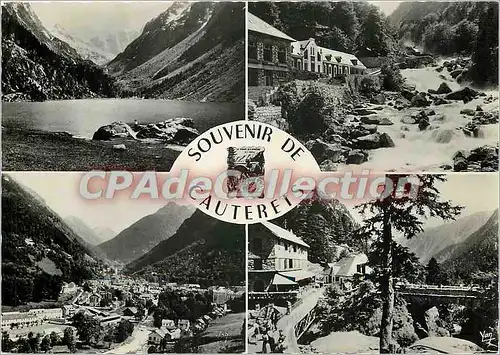 Cartes postales moderne Souvenir de Cauterets lac de Gaube (alt 1800 m) la Raillere Gave de Jeret