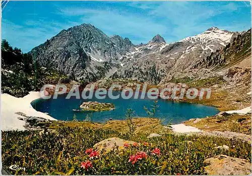 Cartes postales moderne Env de St Martin Vesubie (A Mmes) Lac des Trecoulpas (alt 2 150 m)