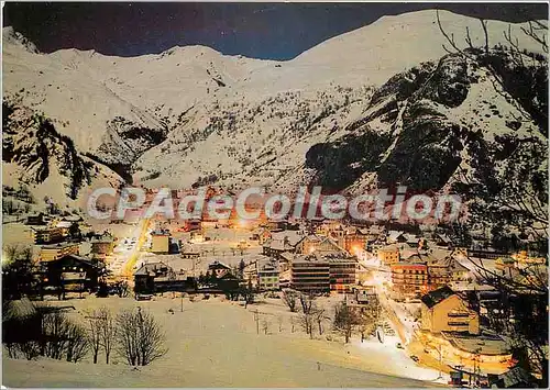 Cartes postales moderne Valloire 1430 m vue generale de nuit