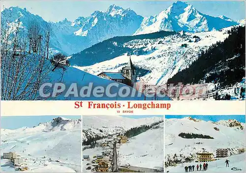 Cartes postales moderne St Francois Longchamp (Sav)