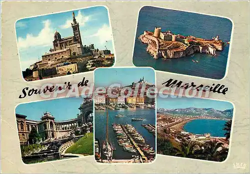 Cartes postales moderne Souvenir de Marseille