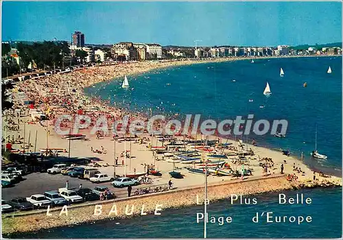 Moderne Karte La Cote la Baule La Plus Belle Plage d'Europe depuis l'entree du Port