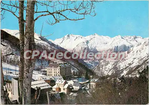 Cartes postales moderne Bareges 1300 m Bareges l'U C P A et le Pic d'Ardiden (2988 m)