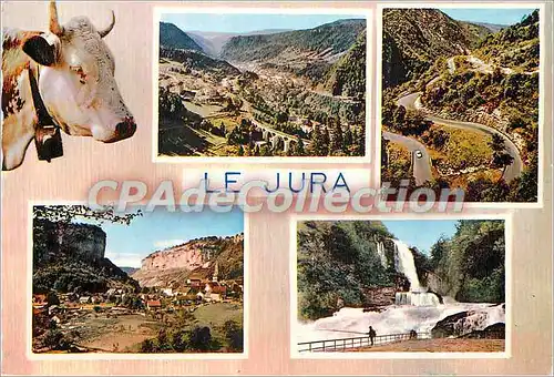 Cartes postales moderne Jura Vue generale de Morez les Lacets de Septmoncel