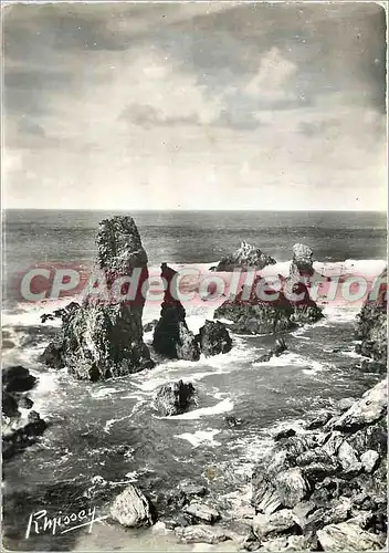 Cartes postales moderne Belle Isle en Mer Bangor Les Aiguilles du Port Coton