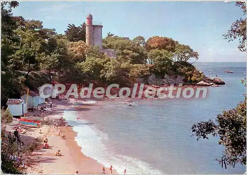 Cartes postales moderne Noirmoutier en l'Ile Plage de l'Anse Rouge et Tour Plantier