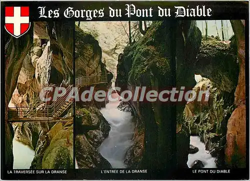 Cartes postales moderne Gorges du Pont du Diable le Jotty (Hte Sav)