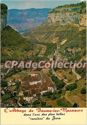 Cartes postales moderne Les Grands Paysages du Jura le cirque de Baume les Messieurs