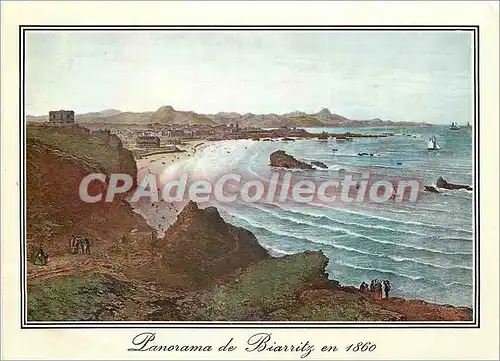 Cartes postales moderne Biarritz Vieilles Gravures de 1860