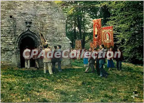 Cartes postales moderne La Bretagne en couleurs Pardon a Saint Gildas