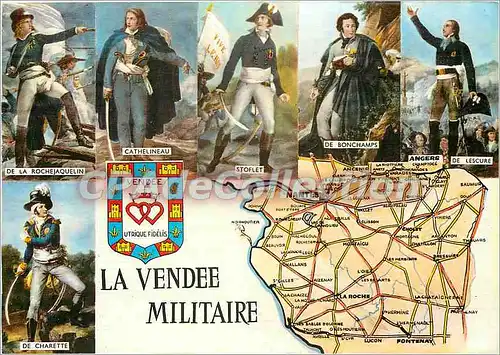 Cartes postales moderne La Vendee Militaire