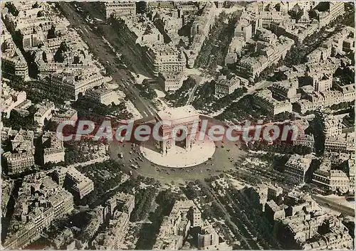 Cartes postales moderne Paris Place et Arc de Triomphe de l'Etoile