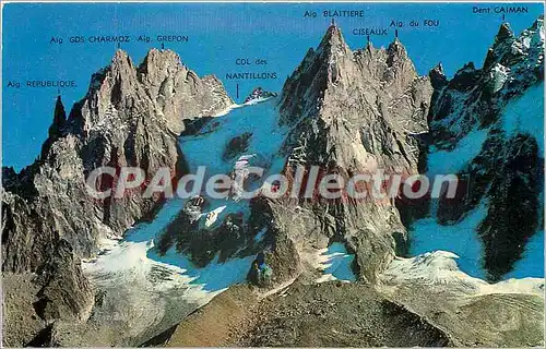 Cartes postales moderne Le Pays du Mont Blanc Terre promise ce pays aux aiguilles les bien nommees