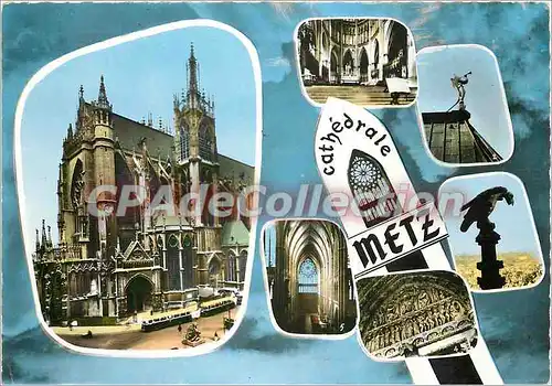 Cartes postales moderne Metz (Moselle) La Cathedrle le Choeur