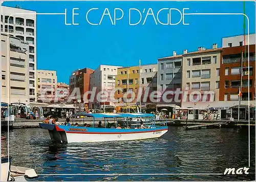 Cartes postales moderne Le Languedoc le Cap d'Agde Promenade en bateau