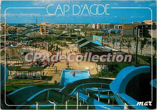 Cartes postales moderne Le Languedoc le Cap d'Agde Aqualand Premier parc aquatique d'Europe