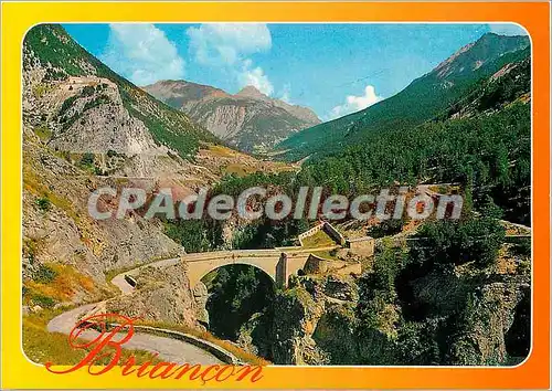 Cartes postales moderne Hautes Alpes Briancon (alt 1326 m) la plus Haute Ville d'Europe le Pont D'Asfeld