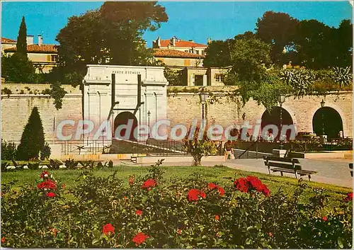 Moderne Karte La Cote d'Azur Toulon (Var) La plus belle rade d'Europe Place d'Italie
