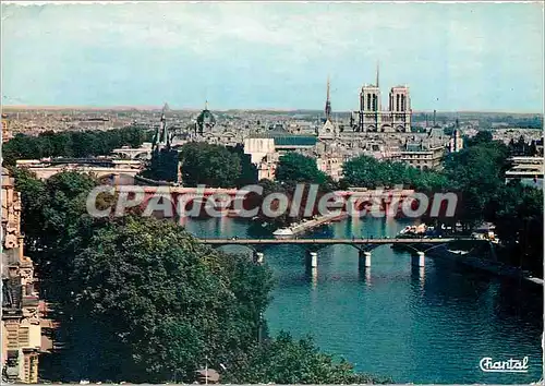 Cartes postales moderne Paris N D et les sept ponts