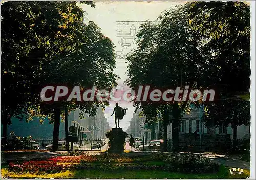 Cartes postales moderne Niort (Deux Sevre) Les jardins de la Breche et l'avenue de Limoges