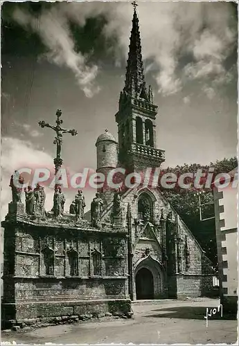 Cartes postales moderne Comfort (Finistere) Le Calvaire et l'eglise