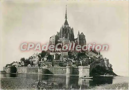 Moderne Karte Mont St Michel Cote Est