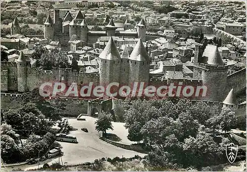 Moderne Karte Cite de Carcassonne La Porte Narbonnaise