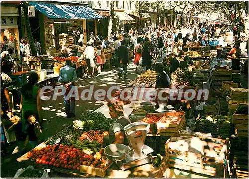 Moderne Karte Toulon le cours Lafayete